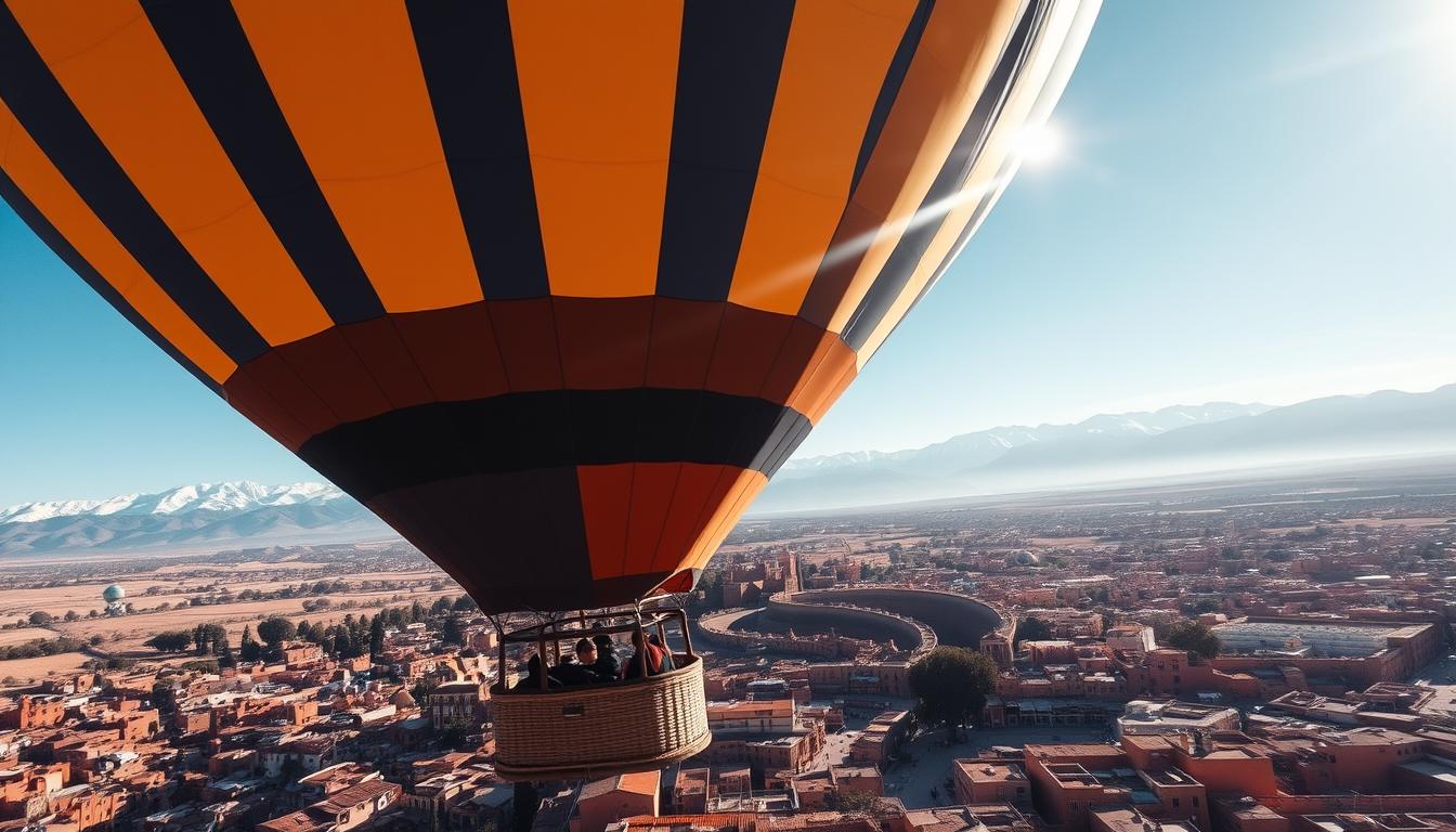 hot air balloon marrakech
