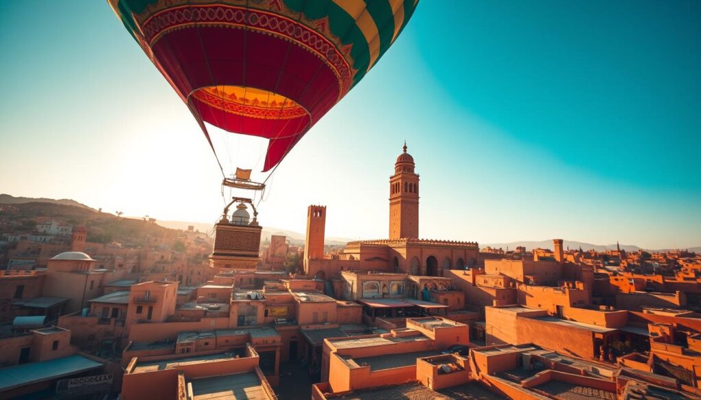 hot air balloon marrakech