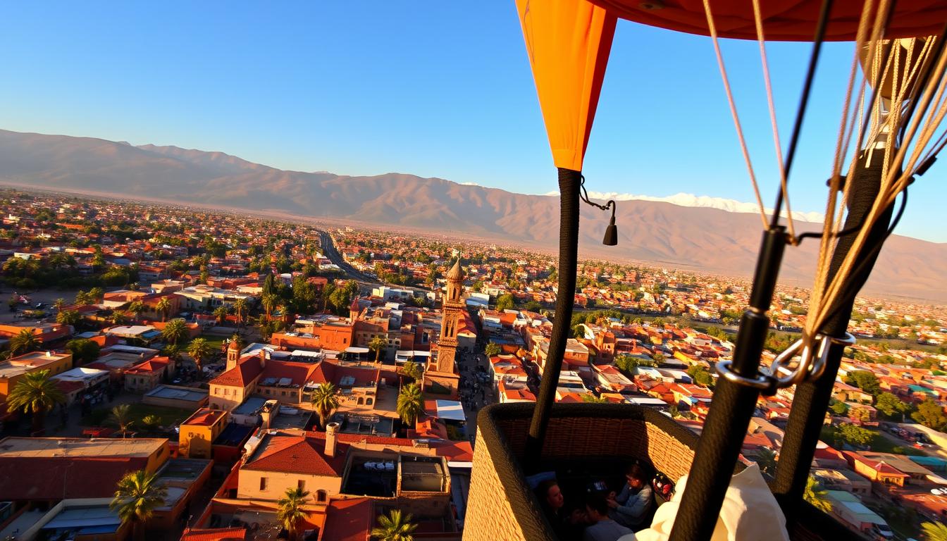 hot air balloon marrakech
