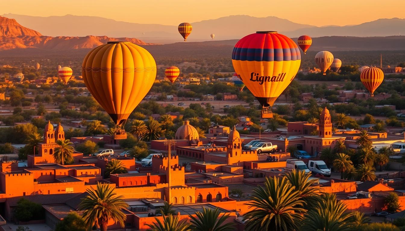 hot air balloon marrakech