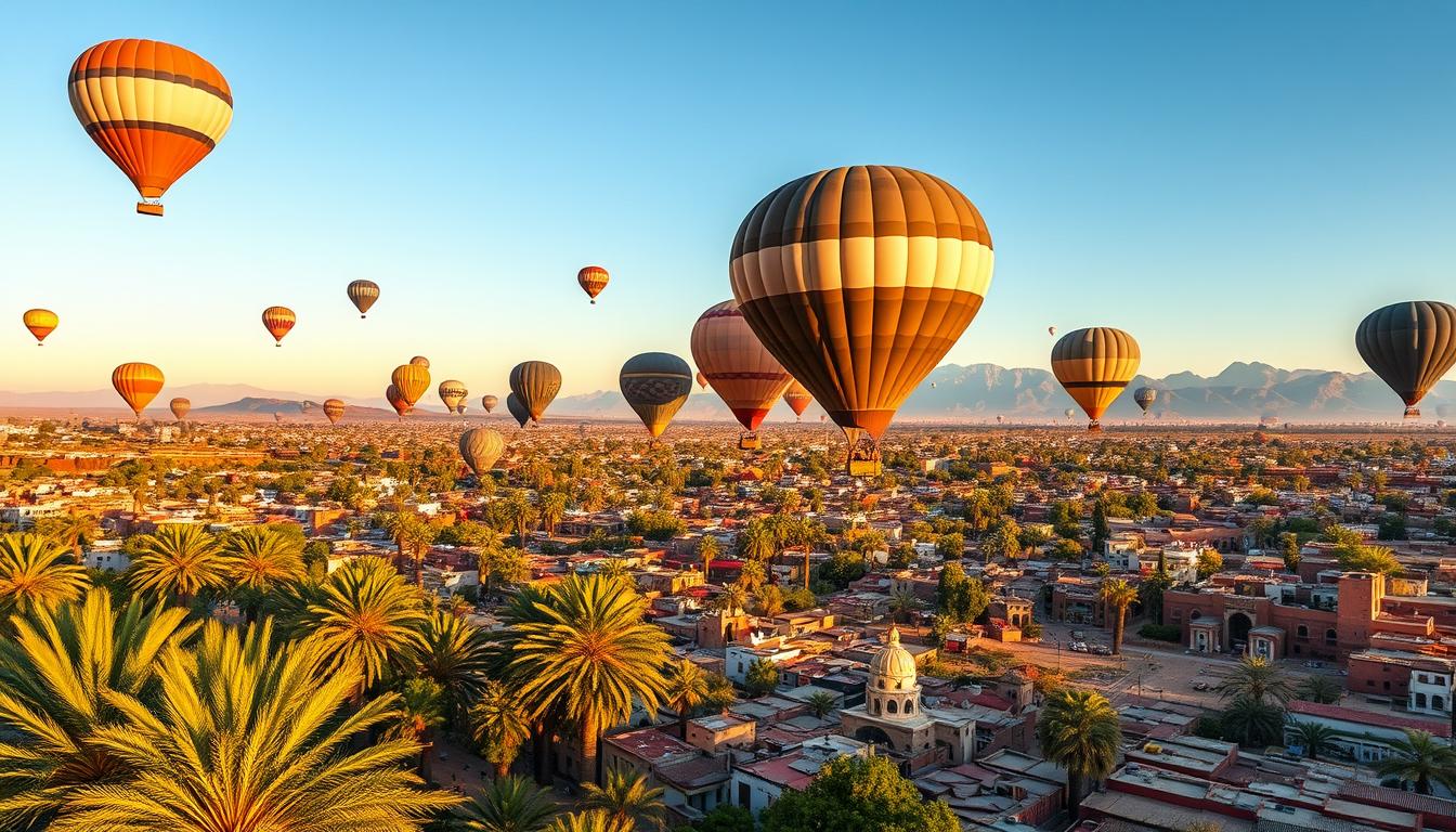hot air balloon marrakech morocco