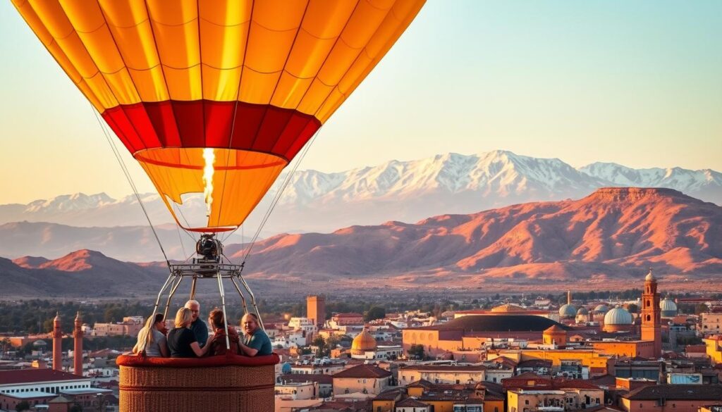 hot air balloon morocco