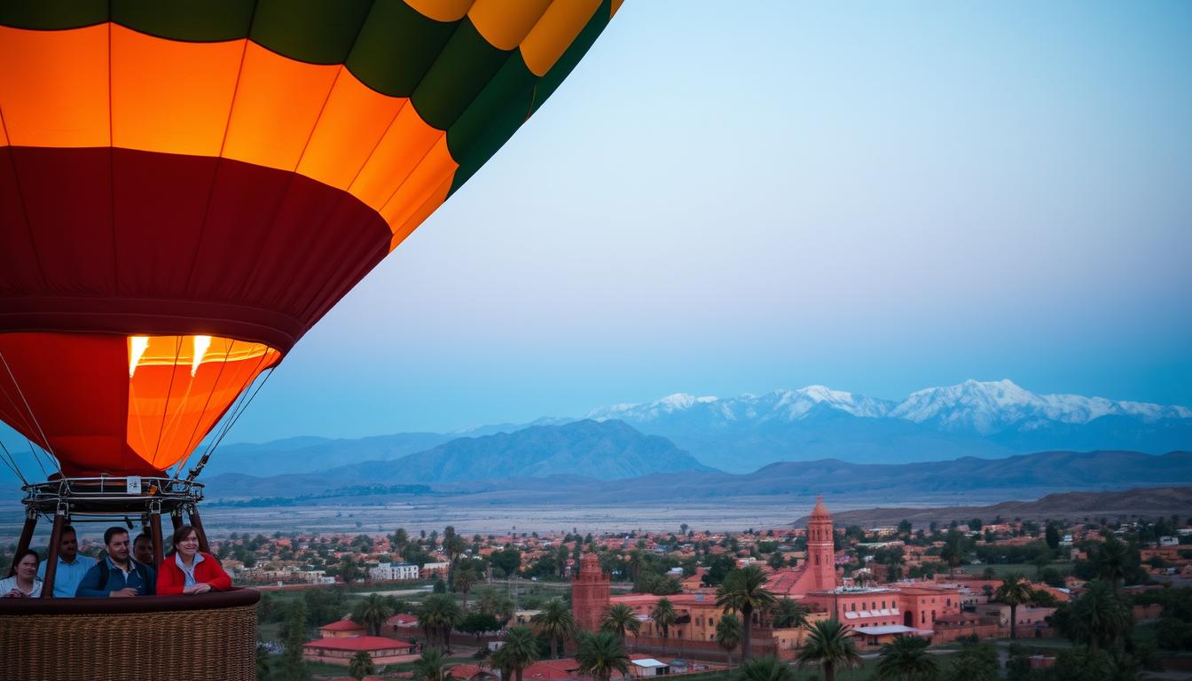 hot air balloon morocco