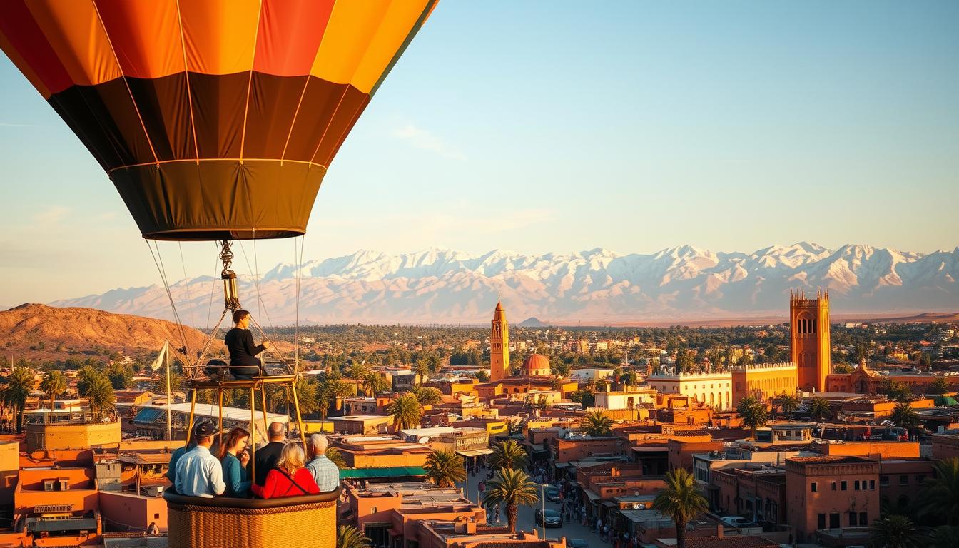hot air balloon morocco