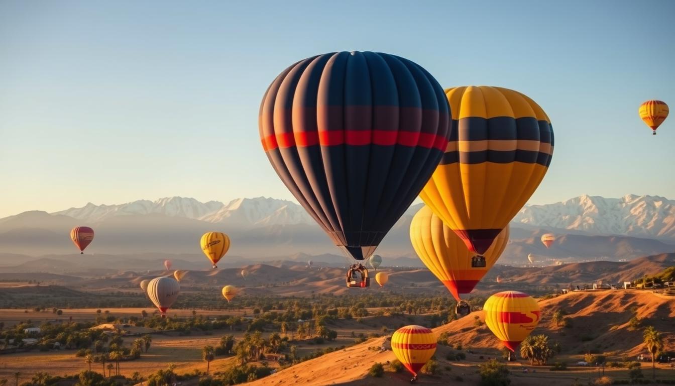 morocco hot air balloons