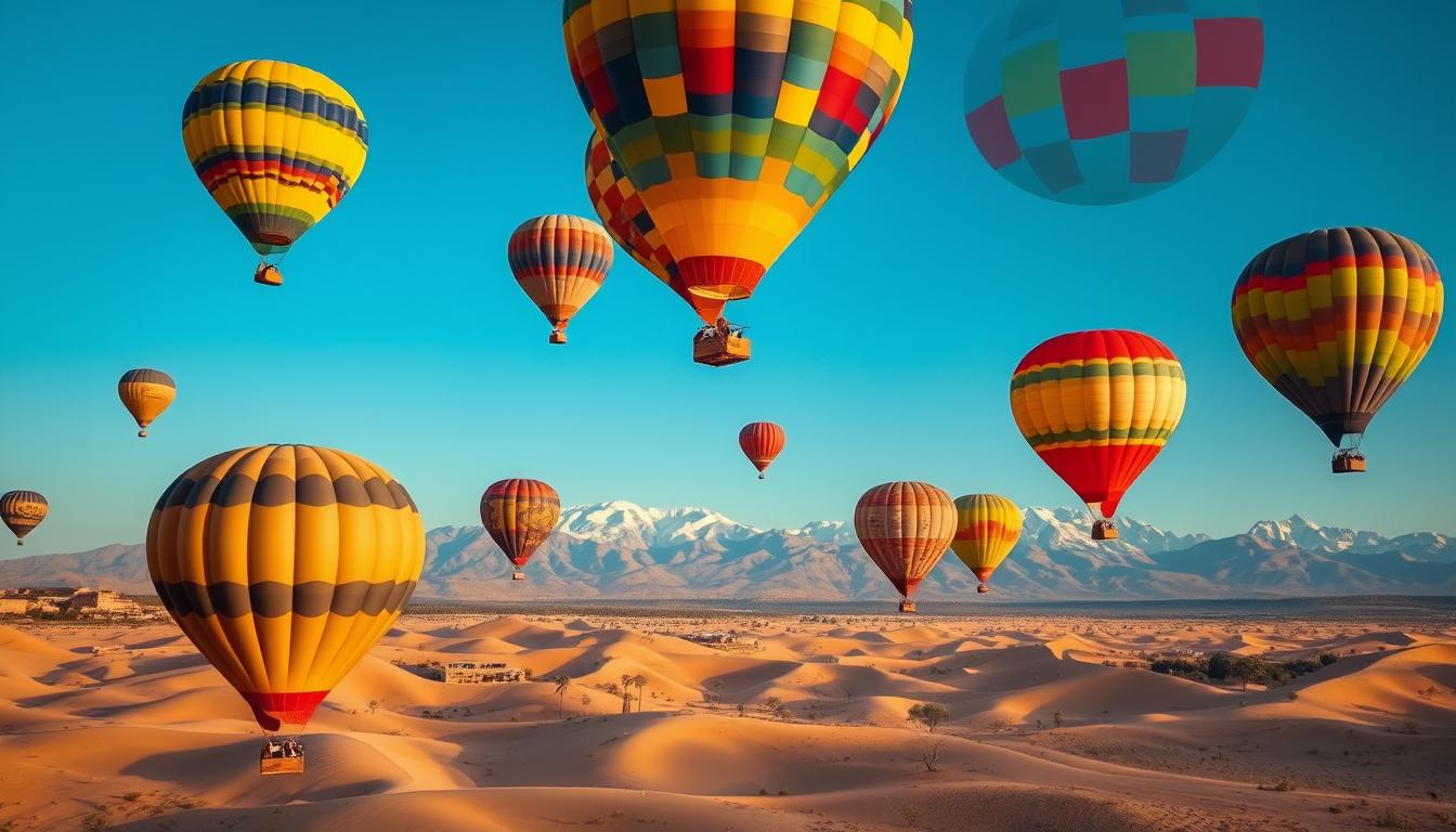 morocco hot air balloons