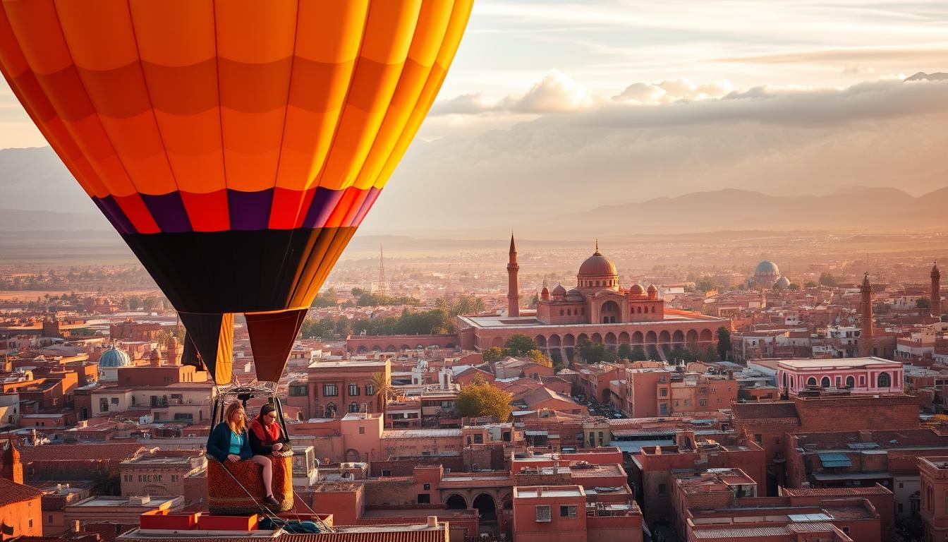 hot air balloon flight marrakech