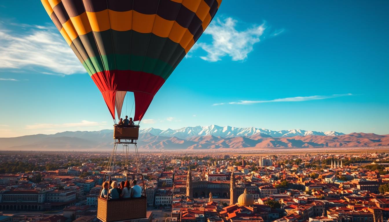 hot air balloon marrakech