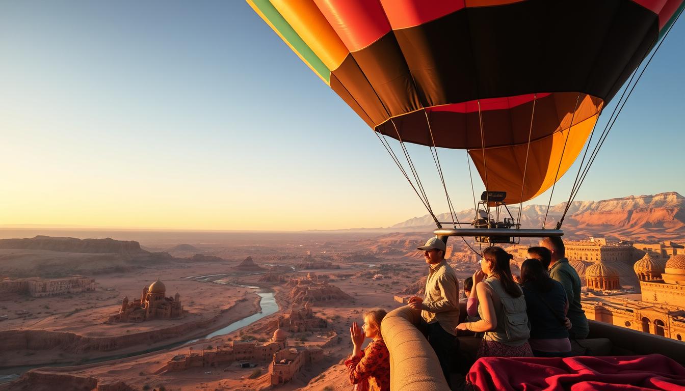 hot air balloon morocco