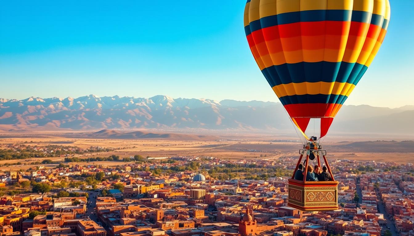 hot air balloon ride marrakech