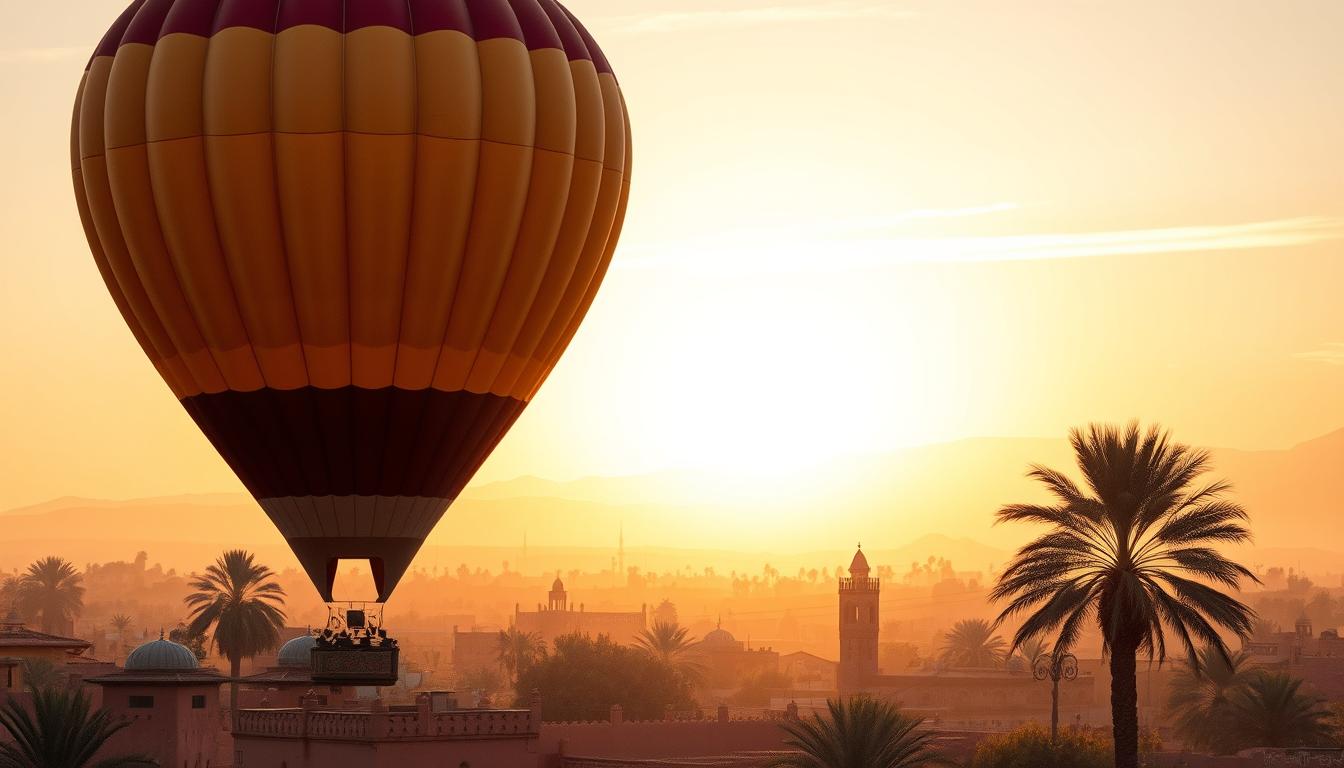 marrakech sunrise hot air balloon