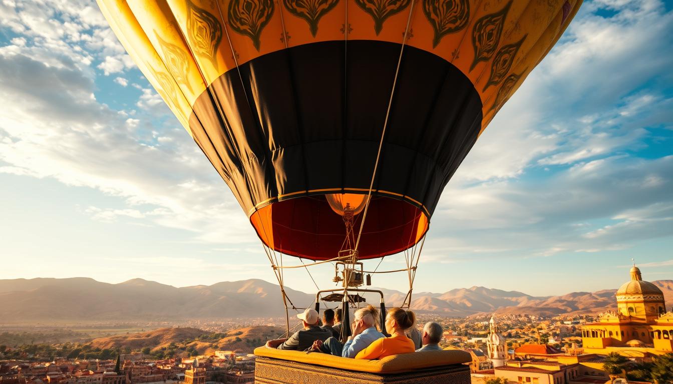 private hot air balloon ride marrakech