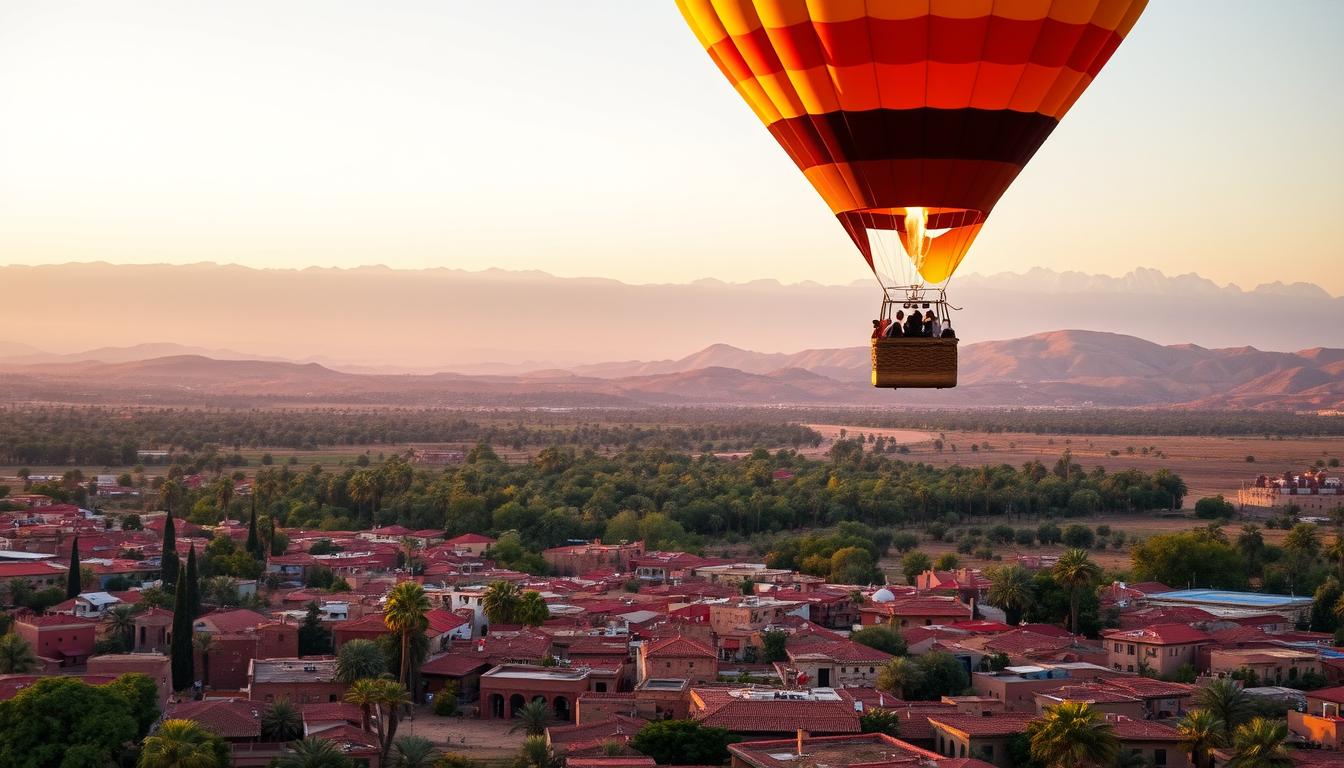 best hot air balloon rides near marrakech