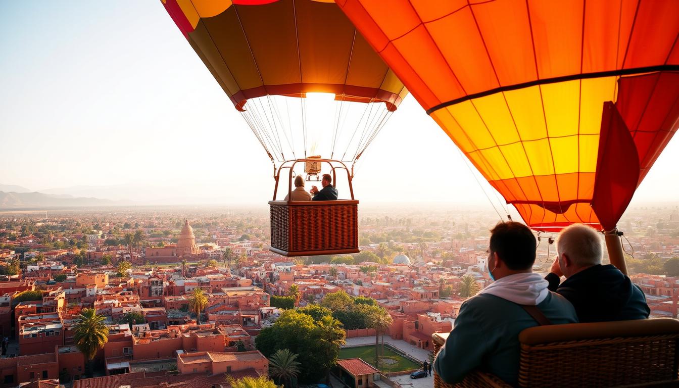how much is hot air balloon ride in marrakech
