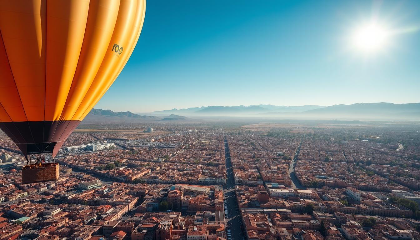 hot air balloon marrakech morocco