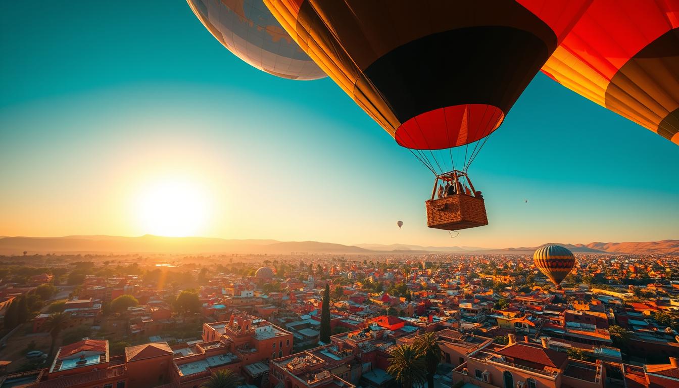 hot air balloon marrakech