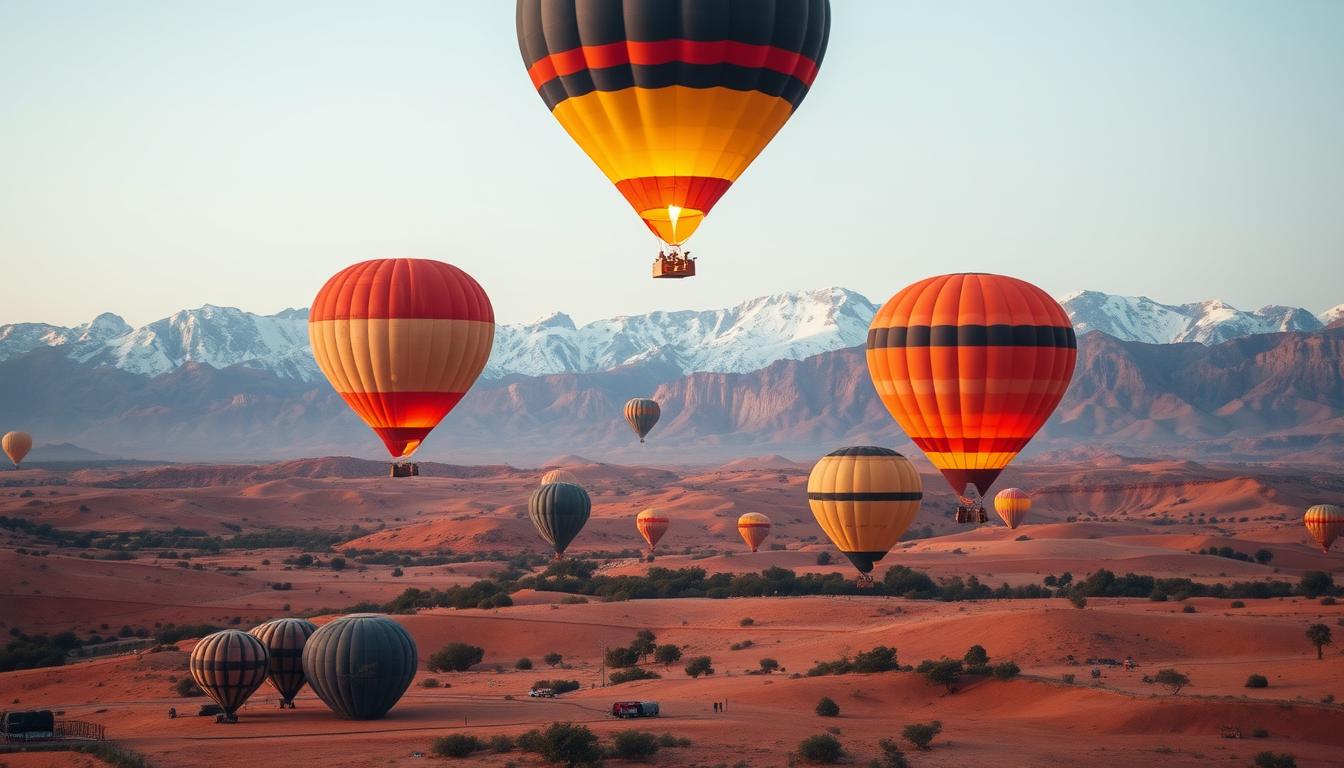 morocco hot air balloons
