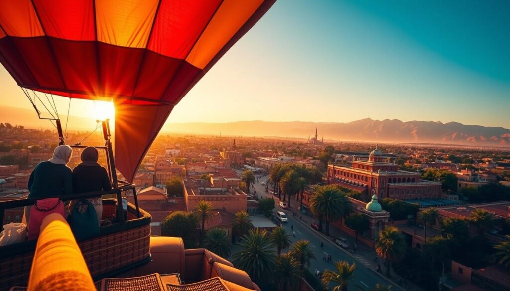 hot air balloon marrakech