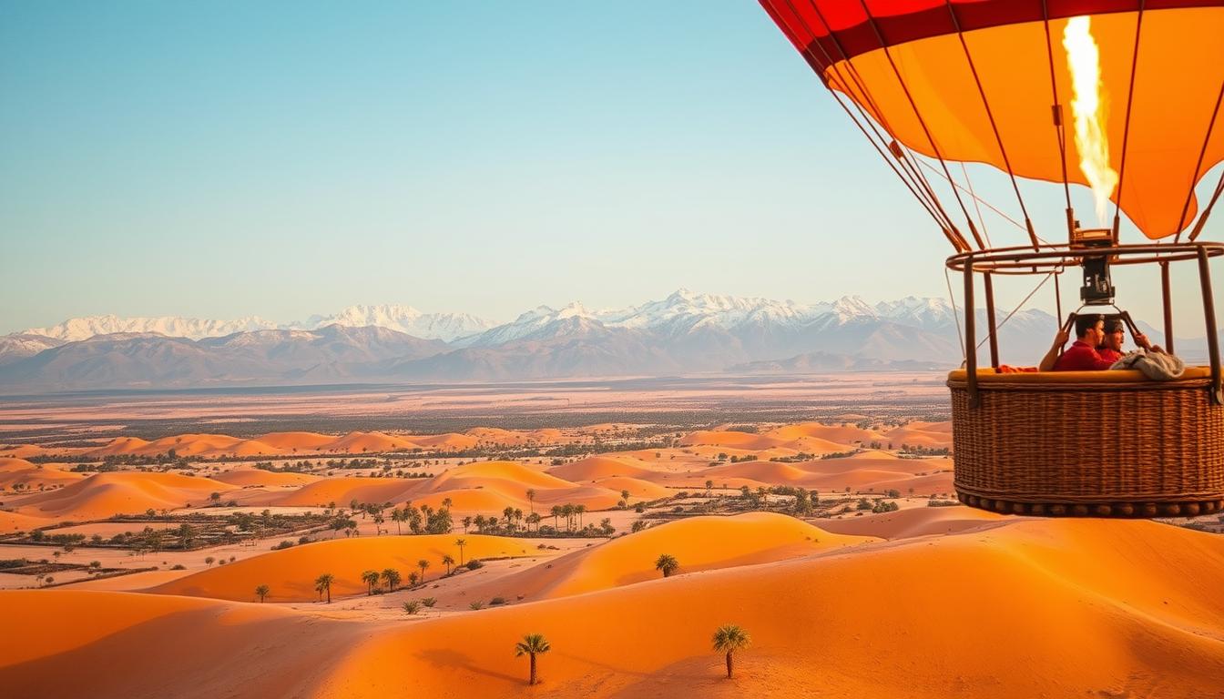 hot air balloon morocco