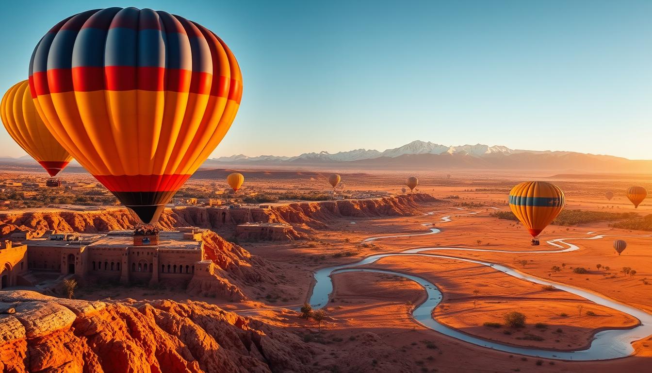 morocco hot air balloons