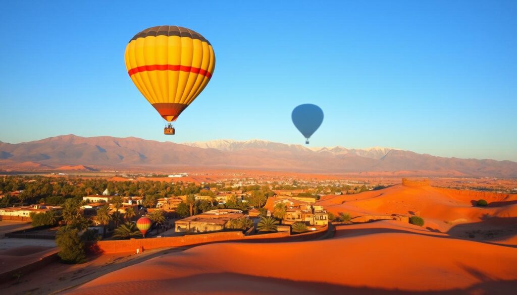 Marrakech balloon ride