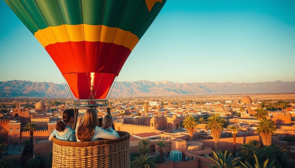 Marrakech hot air balloon adventure