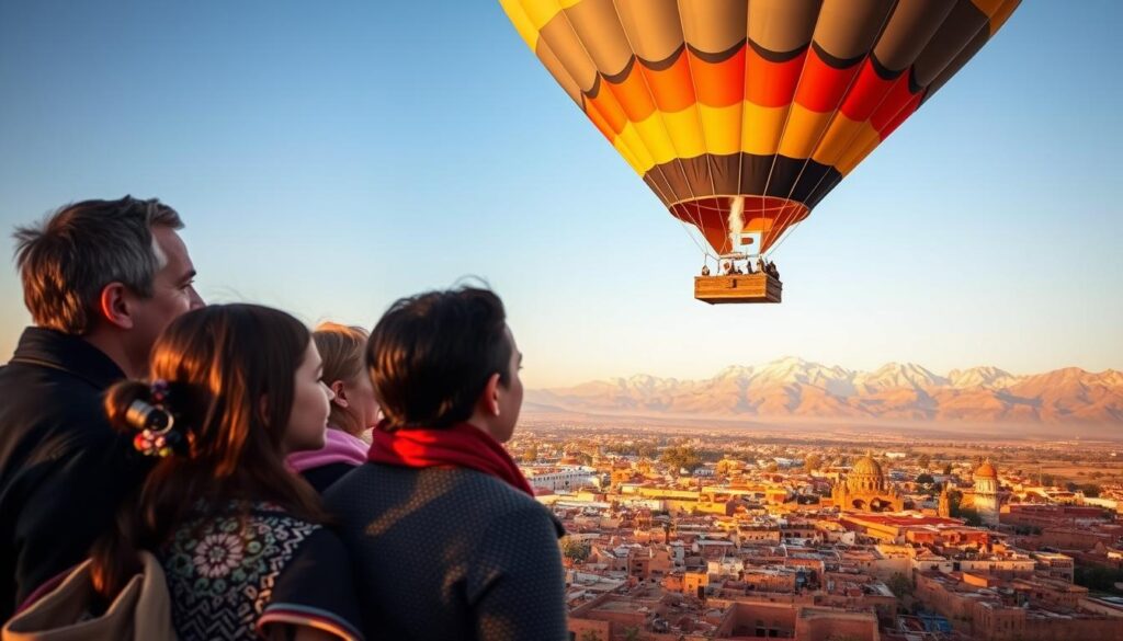 Marrakech hot air balloon experience