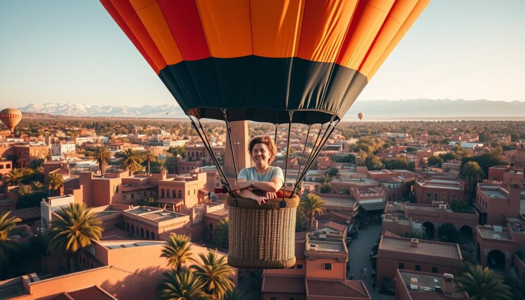 Marrakech hot air balloon ride