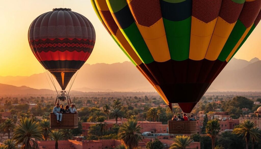 eco-friendly hot air ballooning Marrakech