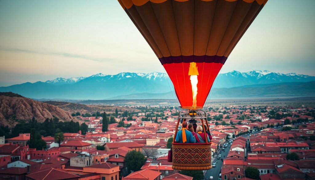 hot air balloon ride Marrakech