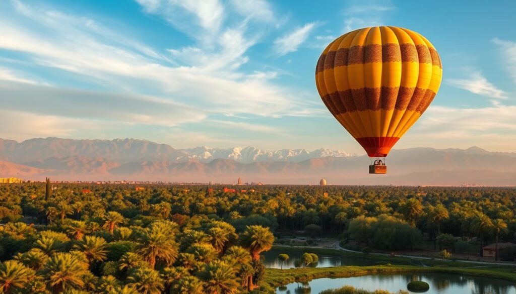 luxury hot air balloon Marrakech
