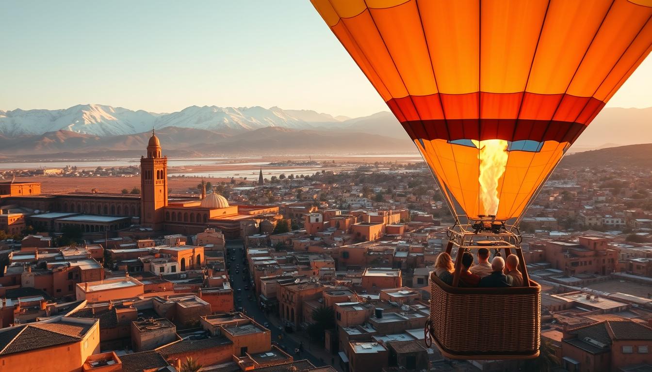 private hot air balloon Marrakech
