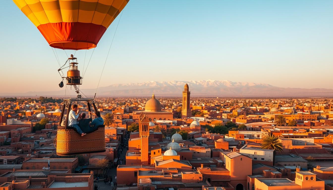 Marrakech balloon flight gift voucher
