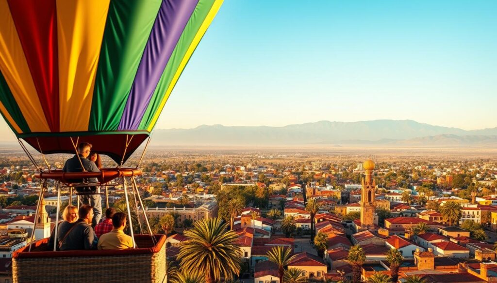 hot air balloon Marrakech