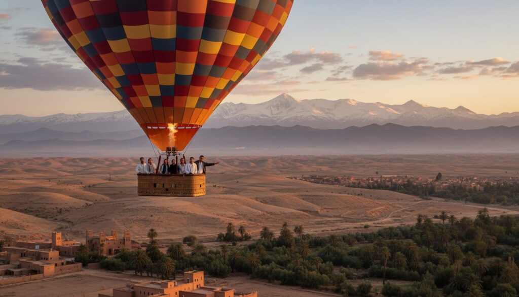 Hot Air Balloon Marrakech Hotel Pickup – Easy Sunrise Experience Included 3 Hot air balloon Marrakech hotel pickup