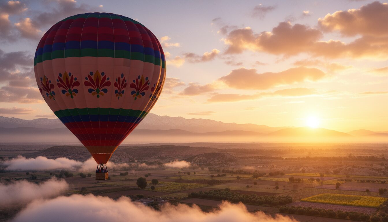 Hot air balloon Marrakech safety