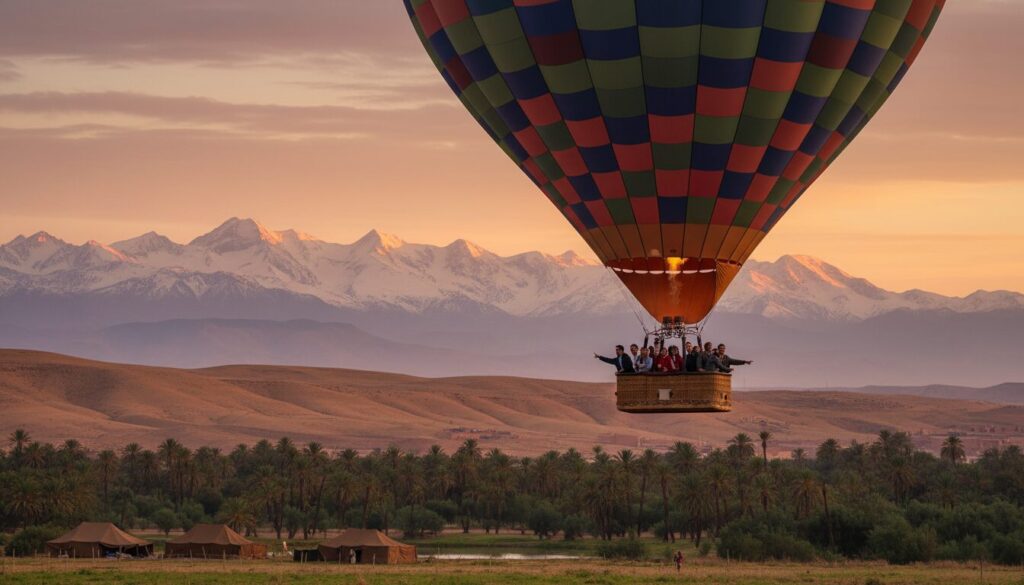 Hot Air Balloon Marrakech Sunrise Tour with Atlas Views & Berber Breakfast 6 Hot air balloon Marrakech sunrise tour