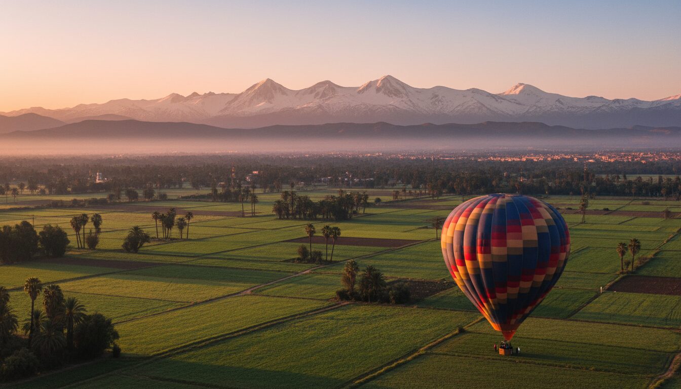 Marrakech balloon flight