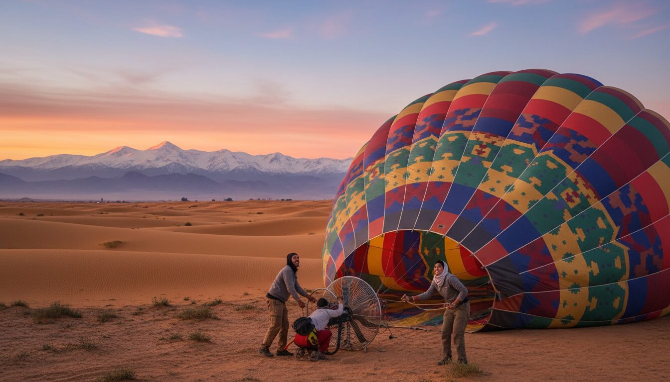 Marrakech balloon ride price