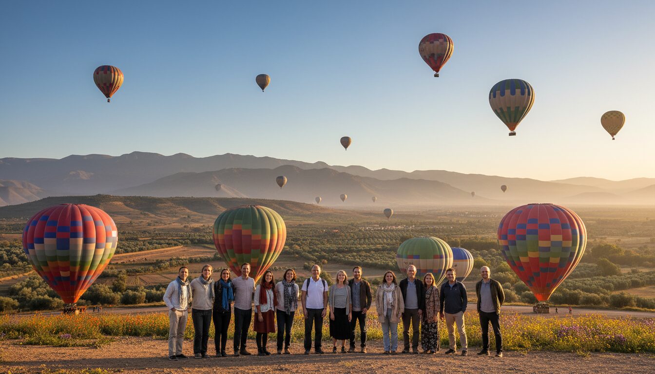 Marrakech hot air balloon tour