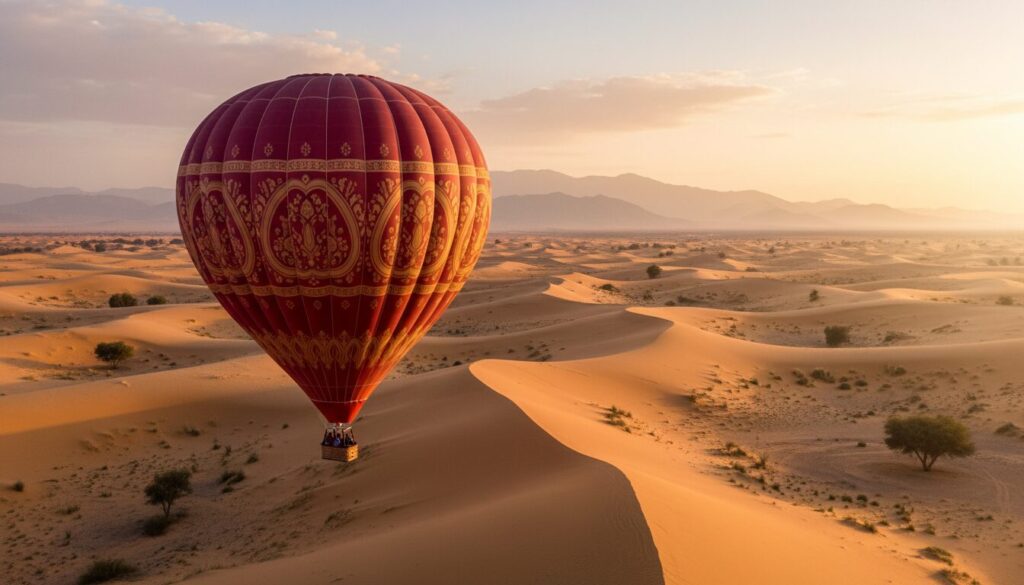 Sunrise hot air balloon Marrakech