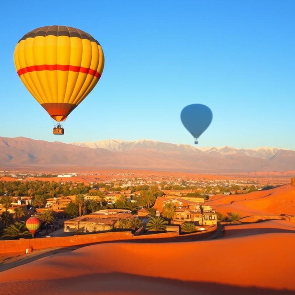 Marrakech balloon ride
